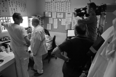 reportage pour France Télévision Hopital de Saint Gaudens